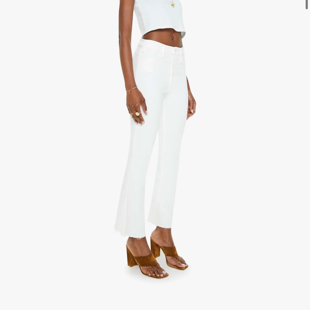 Mother Jeans Hustler ankle fray